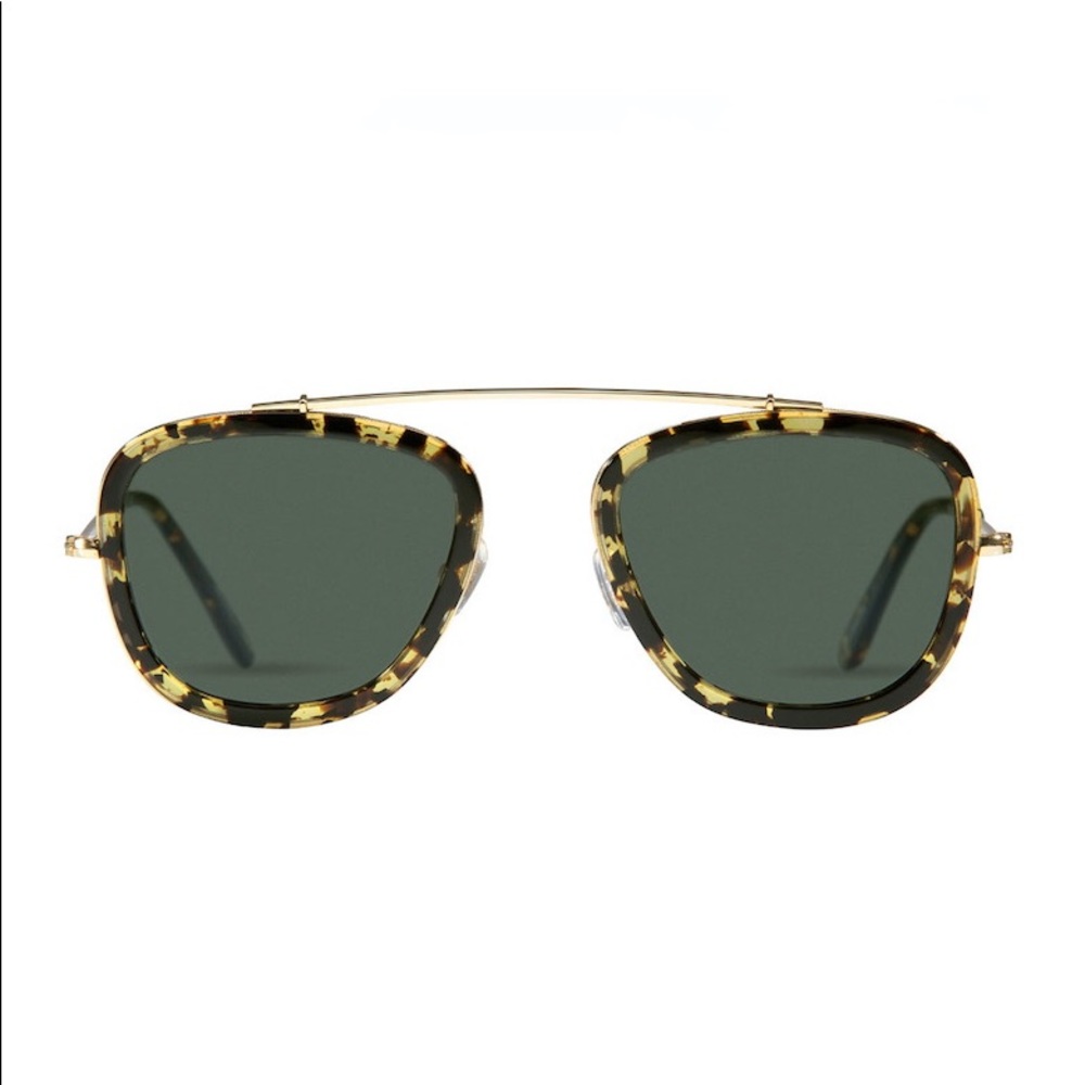 KREWE 24K Huey Polarized Aviator Sunglasses